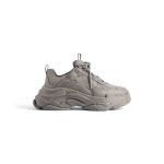 Women’s Triple S Sneaker With Rhinestones  in Dark Grey